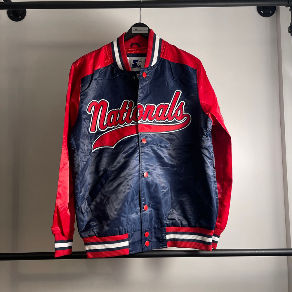 Men's Starter Washington Nationals Jacket Size M